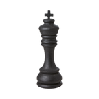 CHESS Dekorativ schackpjäs, B, Svart