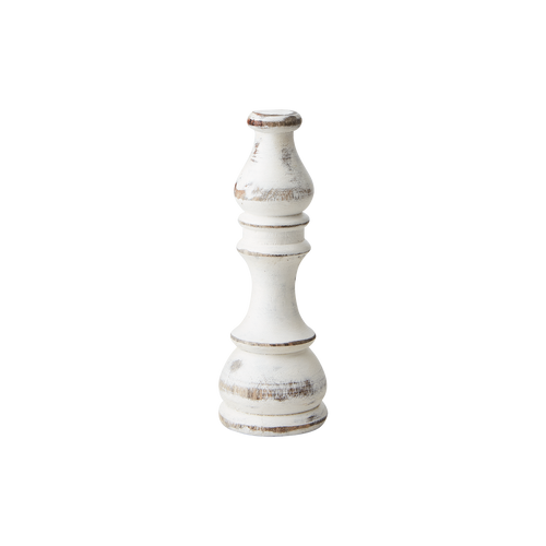 CHESS Dekorativ schackpjäs, Vit 3