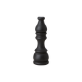 CHESS Dekorativ schackpjäs, Svart 6