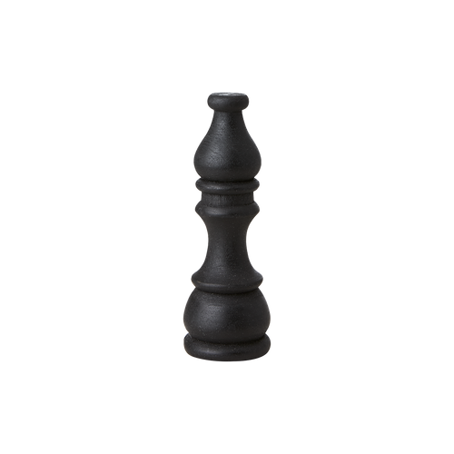 CHESS Dekorativ schackpjäs, Svart 6