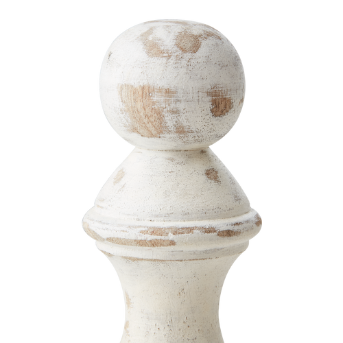 CHESS Dekorativ schackpjäs, B, Vit