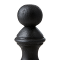 CHESS Dekorativ schackpjäs, E, Svart