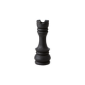 CHESS Dekorativ schackpjäs, Svart 4