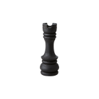 CHESS Dekorativ schackpjäs, Svart 4