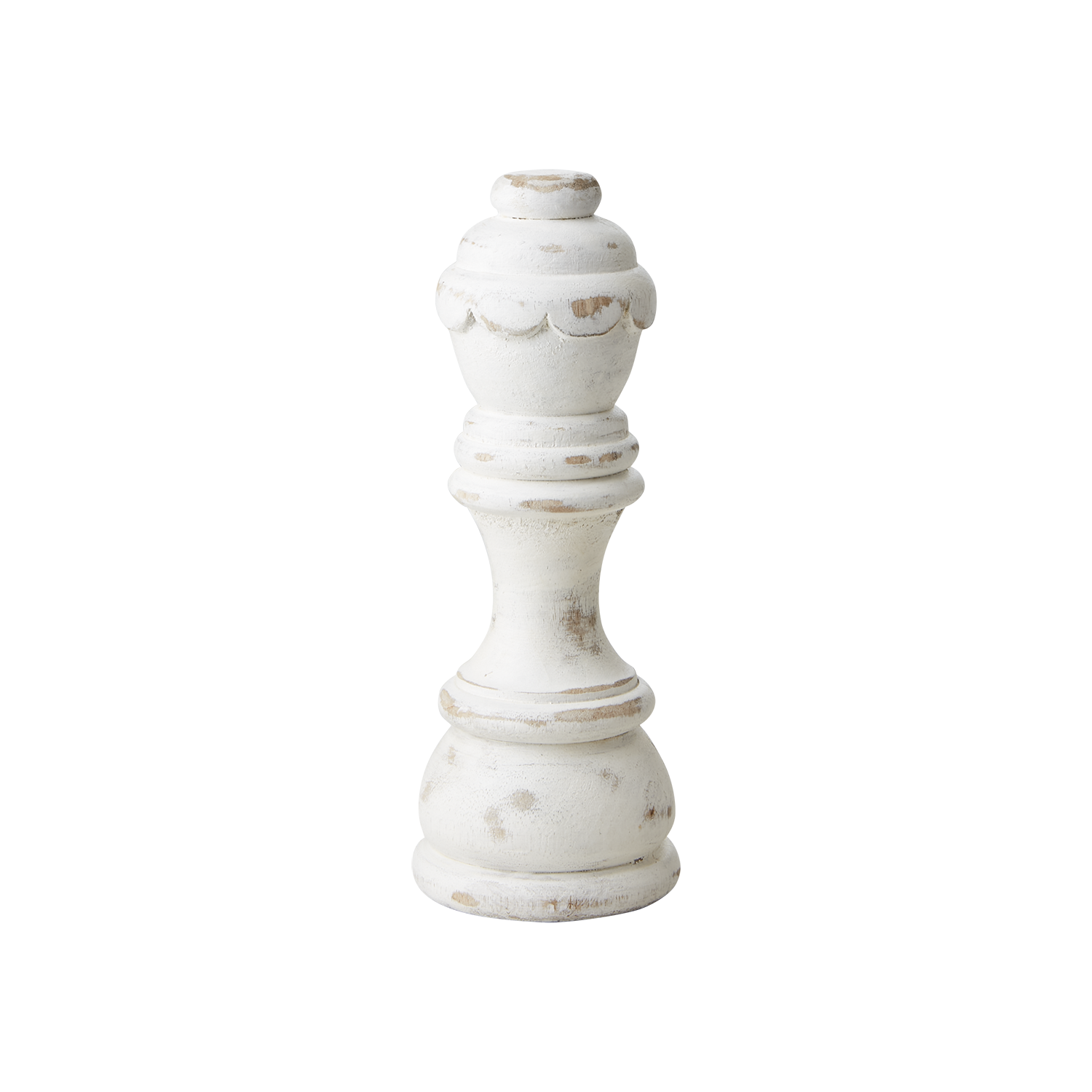 CHESS Dekorativ schackpjäs, D, Vit