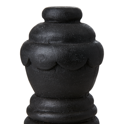 CHESS Dekorativ schackpjäs, F, Svart