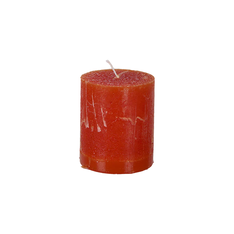 COTE NORD Blockljus, Mörkorange