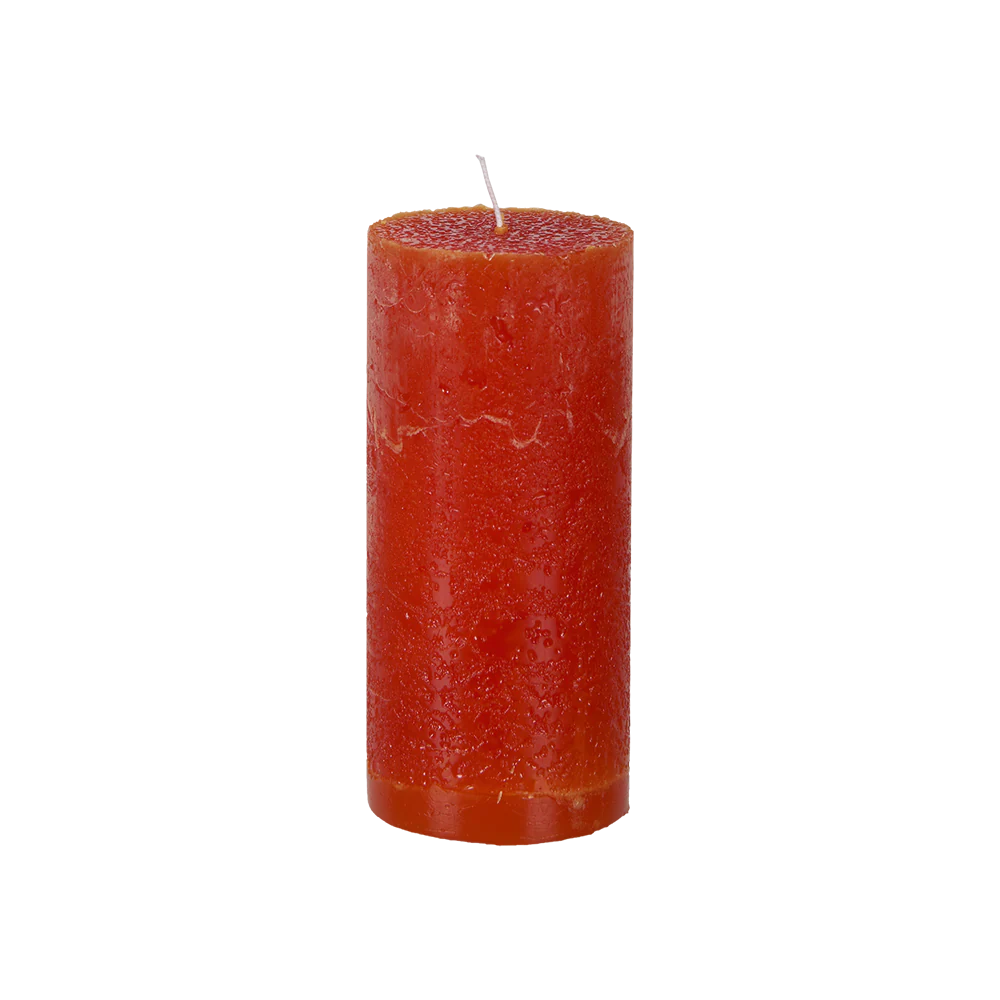 COTE NORD Blockljus, Mörkorange
