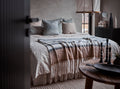 FRASSE Filt, Beige/svart/vit 2