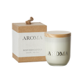 AROMA Doftljus M Persian orange & cassis, Brun/vit