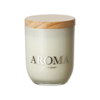 AROMA Doftljus S Pear & ginger, Brun/vit 2