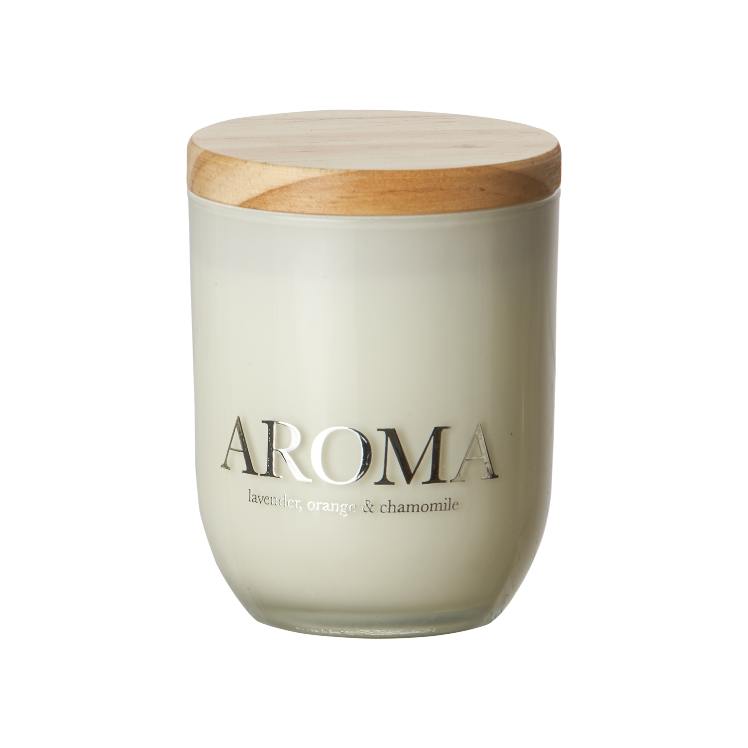 AROMA Doftljus S Lavender, orange & camomile, Brun/vit 2