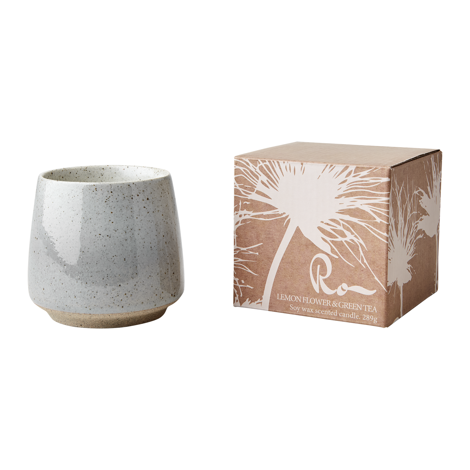 RO Doftljus Lemon flower & green tea, Vit