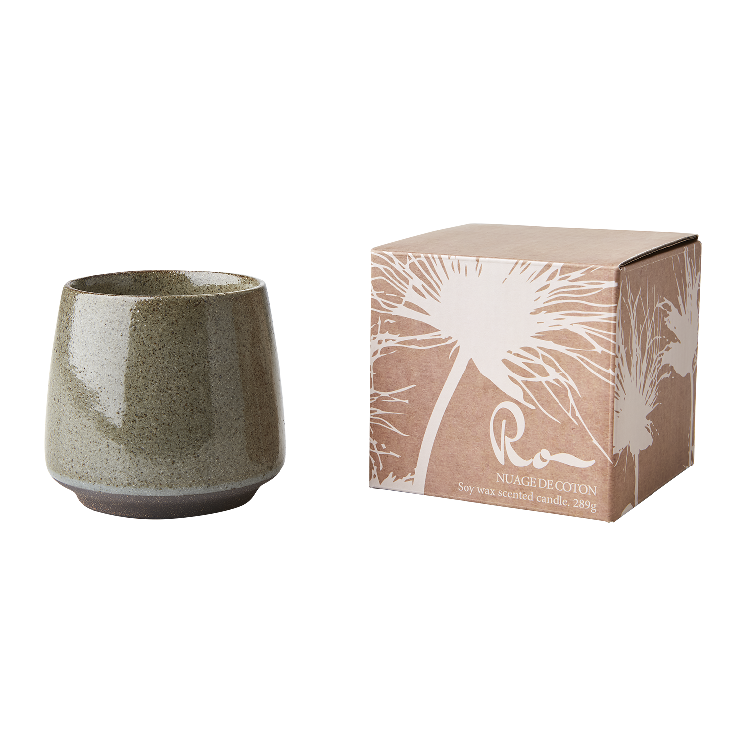 RO Doftljus Cotton, Brun