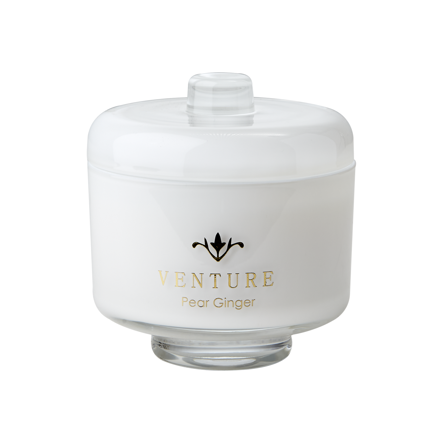 VENTURE Doftljus Pear & ginger, Vit