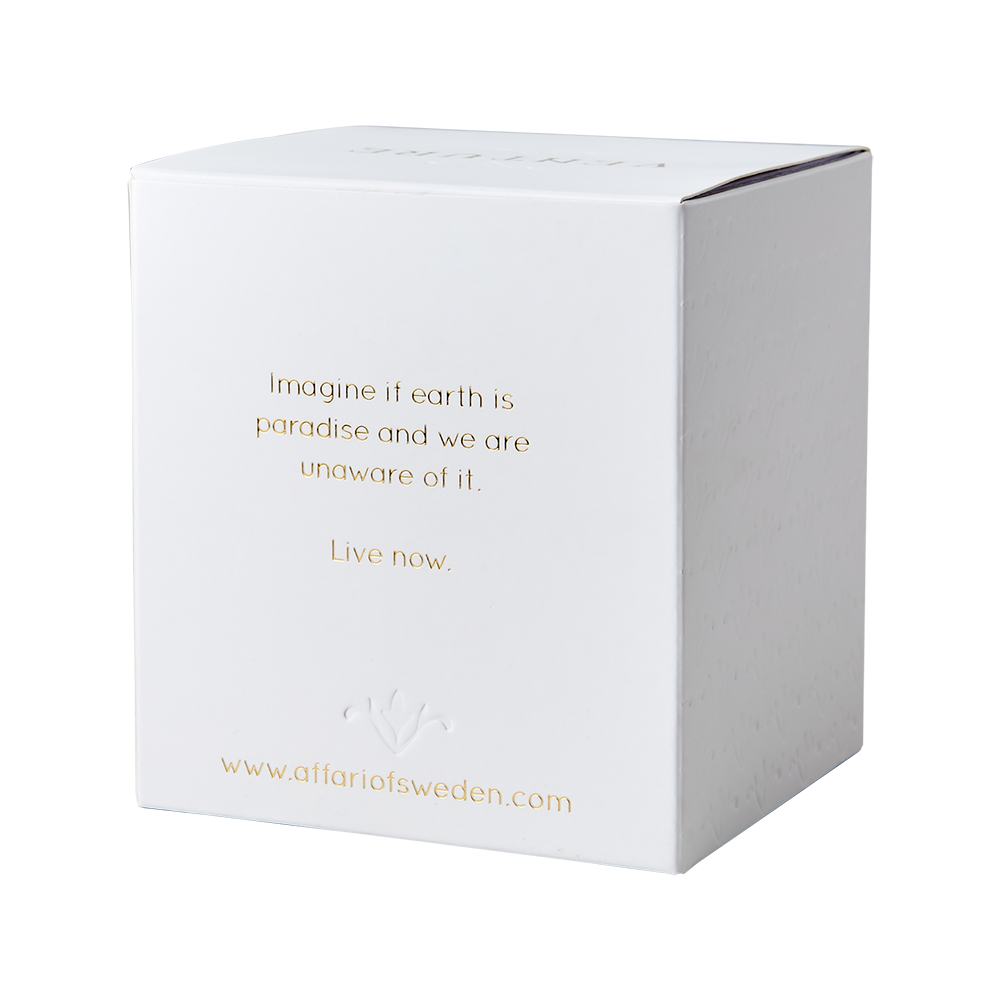 VENTURE Doftljus Pear & ginger, Vit