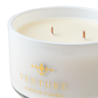 VENTURE Doftljus Jasmine vanilla, Vit 4
