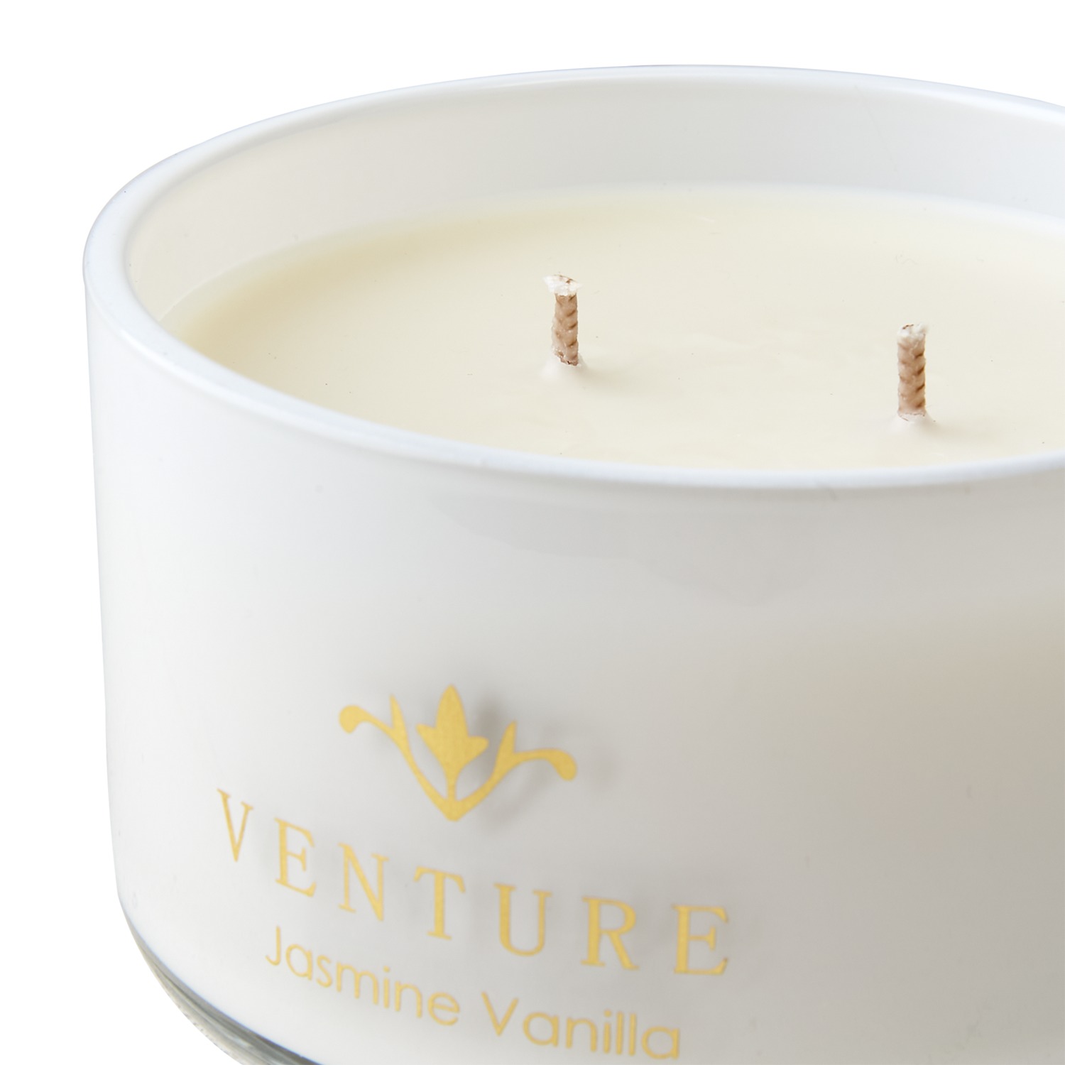 VENTURE Doftljus Jasmine vanilla, Vit 4