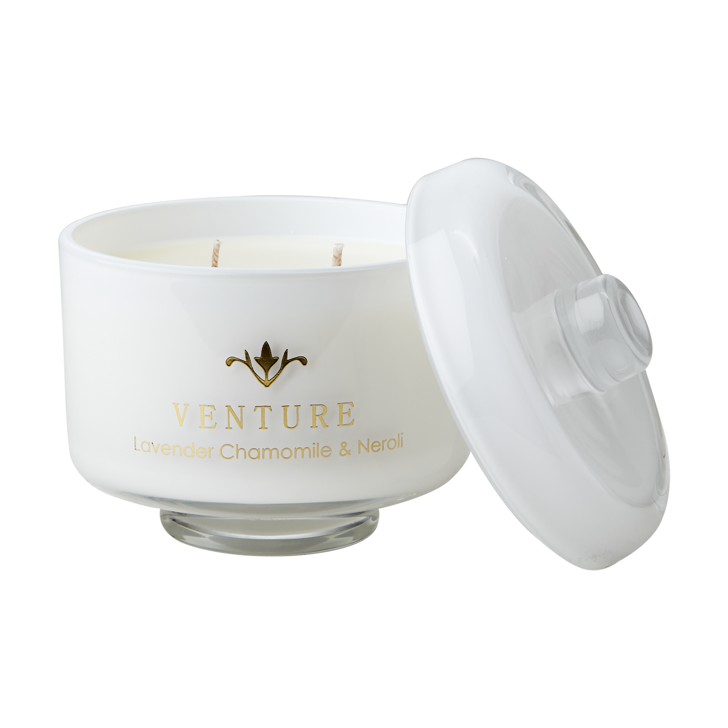VENTURE Doftljus Lavender, chamomile & neroli, Vit 3