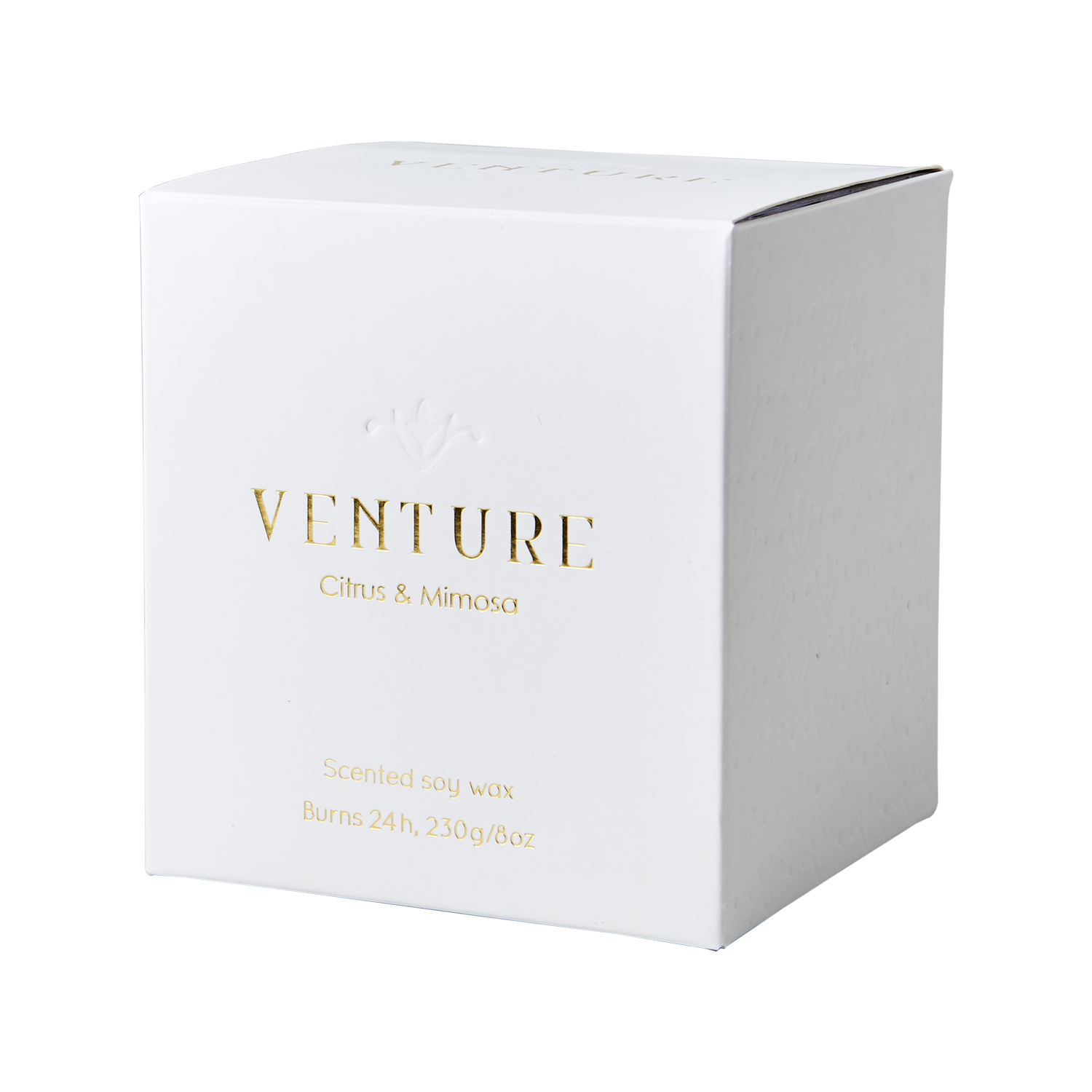 VENTURE Doftljus Citrus & mimosa, Vit 5