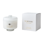 VENTURE Doftljus Velvet bergamot, Vit