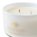 VENTURE Doftljus Velvet bergamot, Vit 4