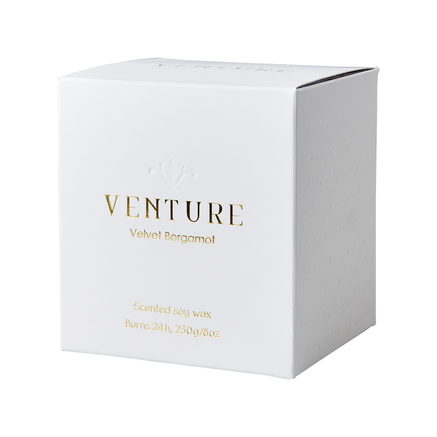 VENTURE Doftljus Velvet bergamot, Vit 5