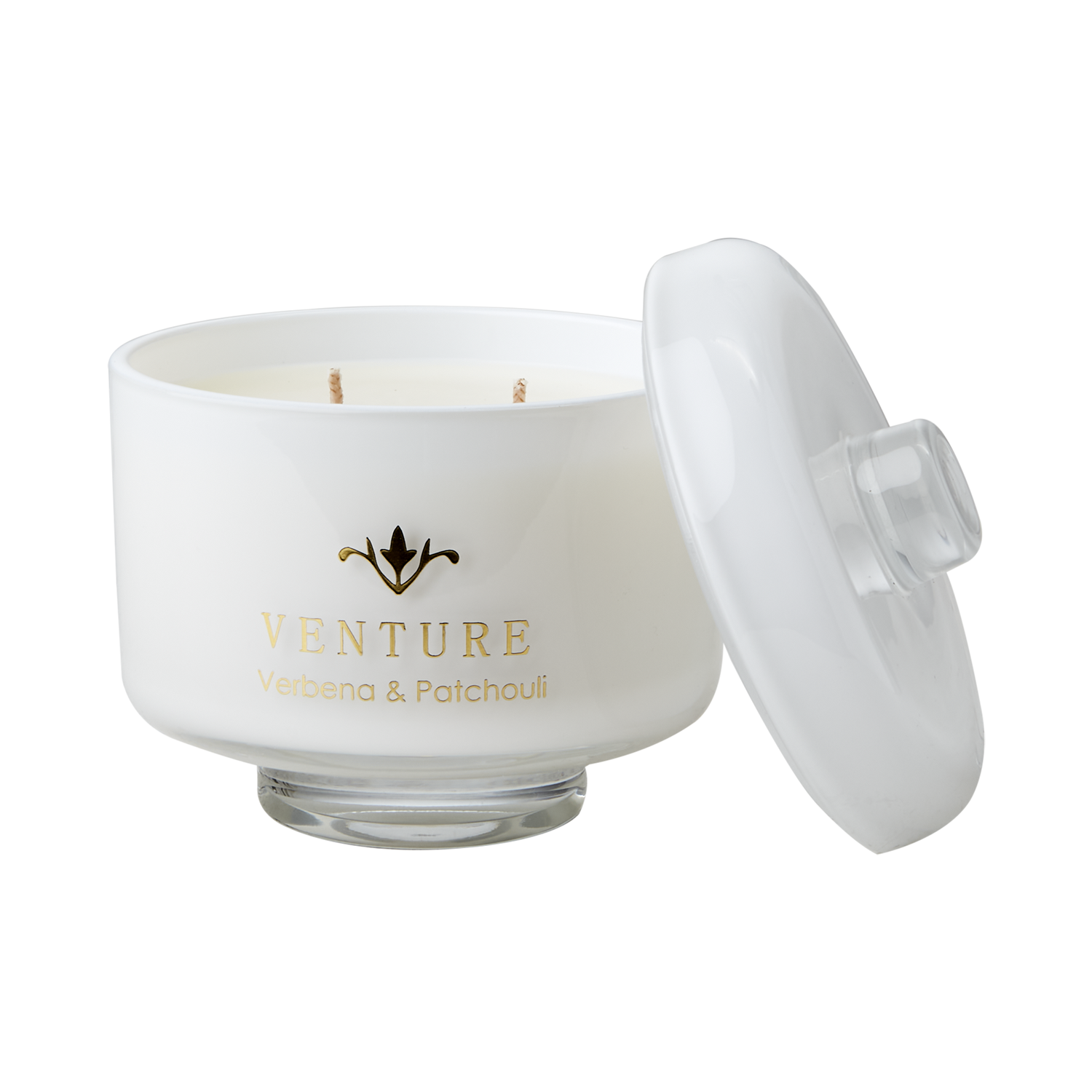 VENTURE Doftljus Verbena & patchouli, Vit 3