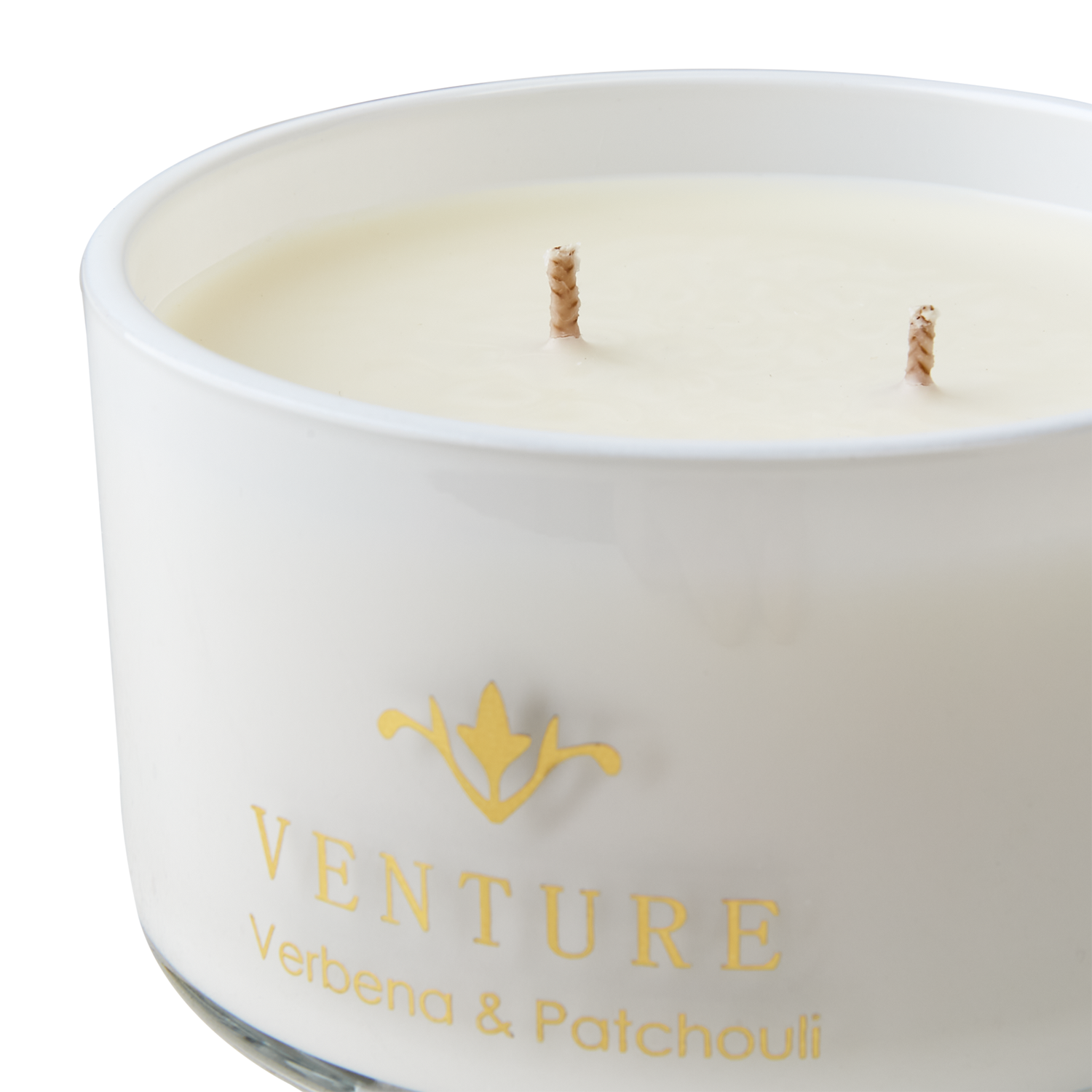 VENTURE Doftljus Verbena & patchouli, Vit 4