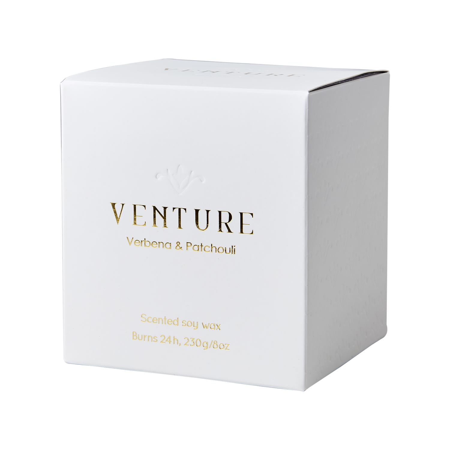 VENTURE Doftljus Verbena & patchouli, Vit 5