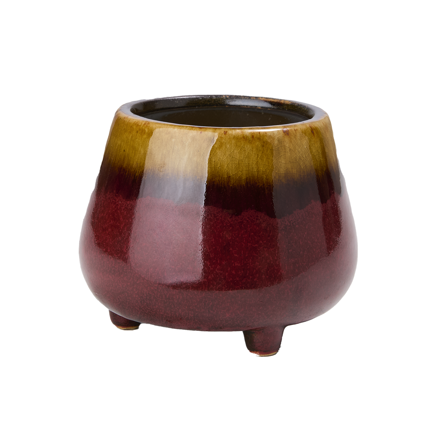 HOMELY Doftljus Vanilla caramel, Röd/rost