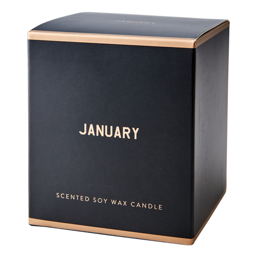 CALENDAR Doftljus Melon, peach & apple, Svart