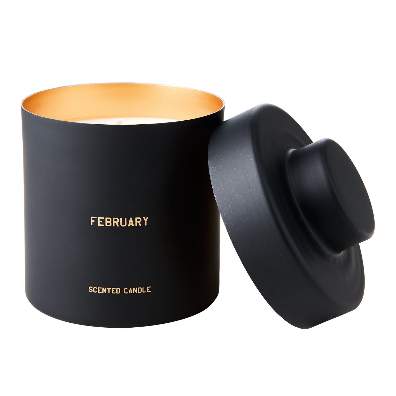 CALENDAR Doftljus Freesia, tangerine & black currant, Svart