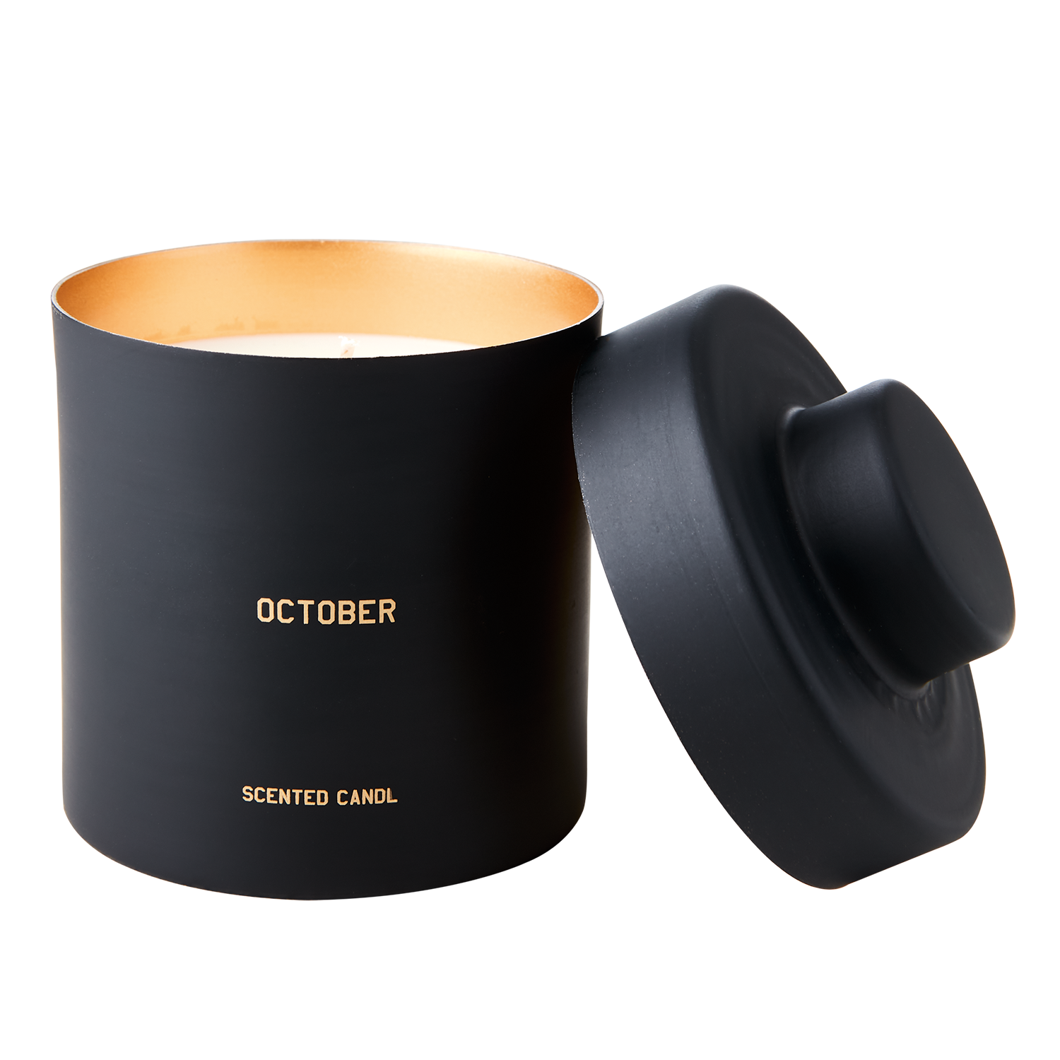 CALENDAR Doftljus Hazelnut & honey, Svart