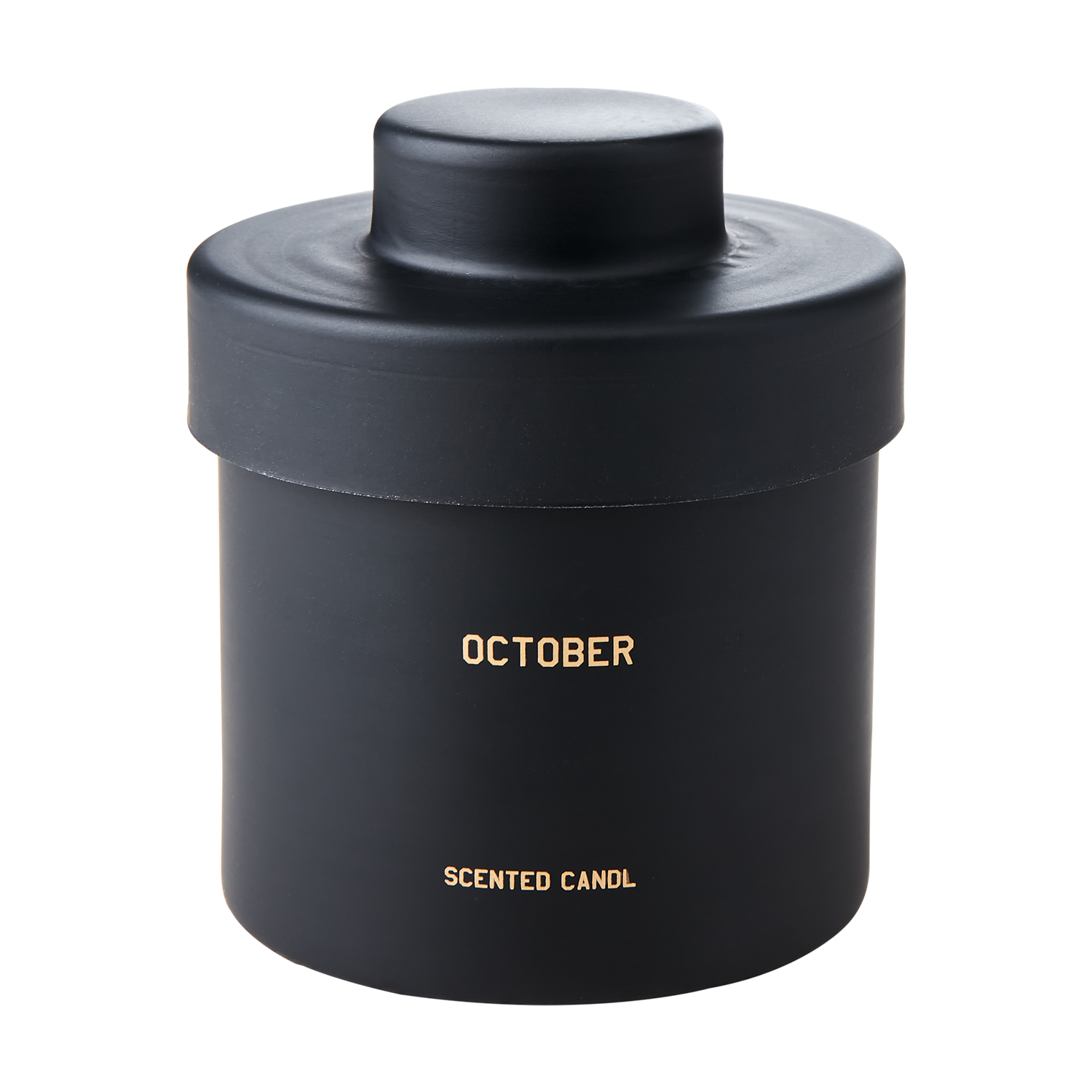 CALENDAR Doftljus Hazelnut & honey, Svart