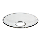 TINGLE Ljusmanschett i klart slätt glas utan mönster, diameter 8 cm – bild 2