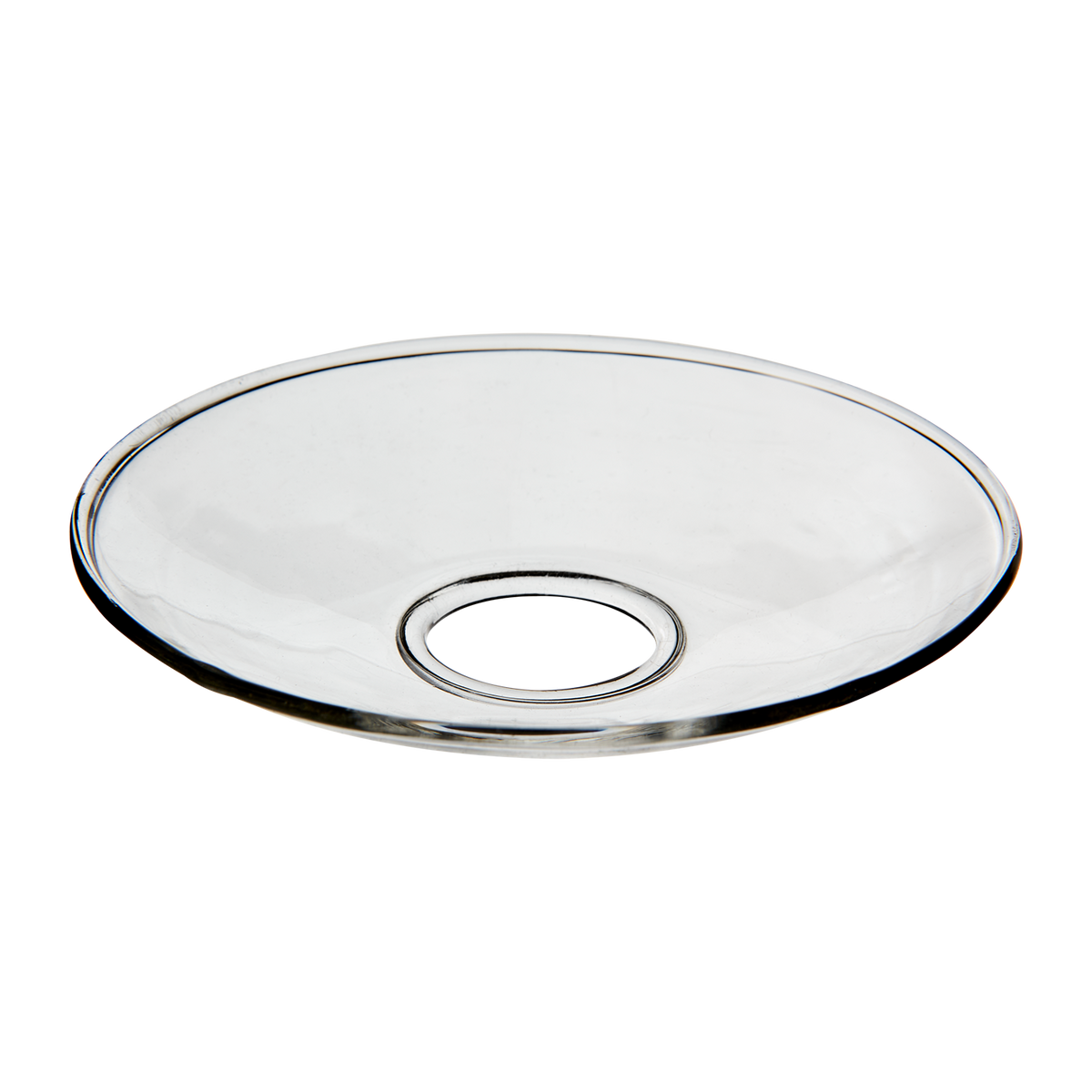 TINGLE Ljusmanschett i klart slätt glas utan mönster, diameter 8 cm – bild 2