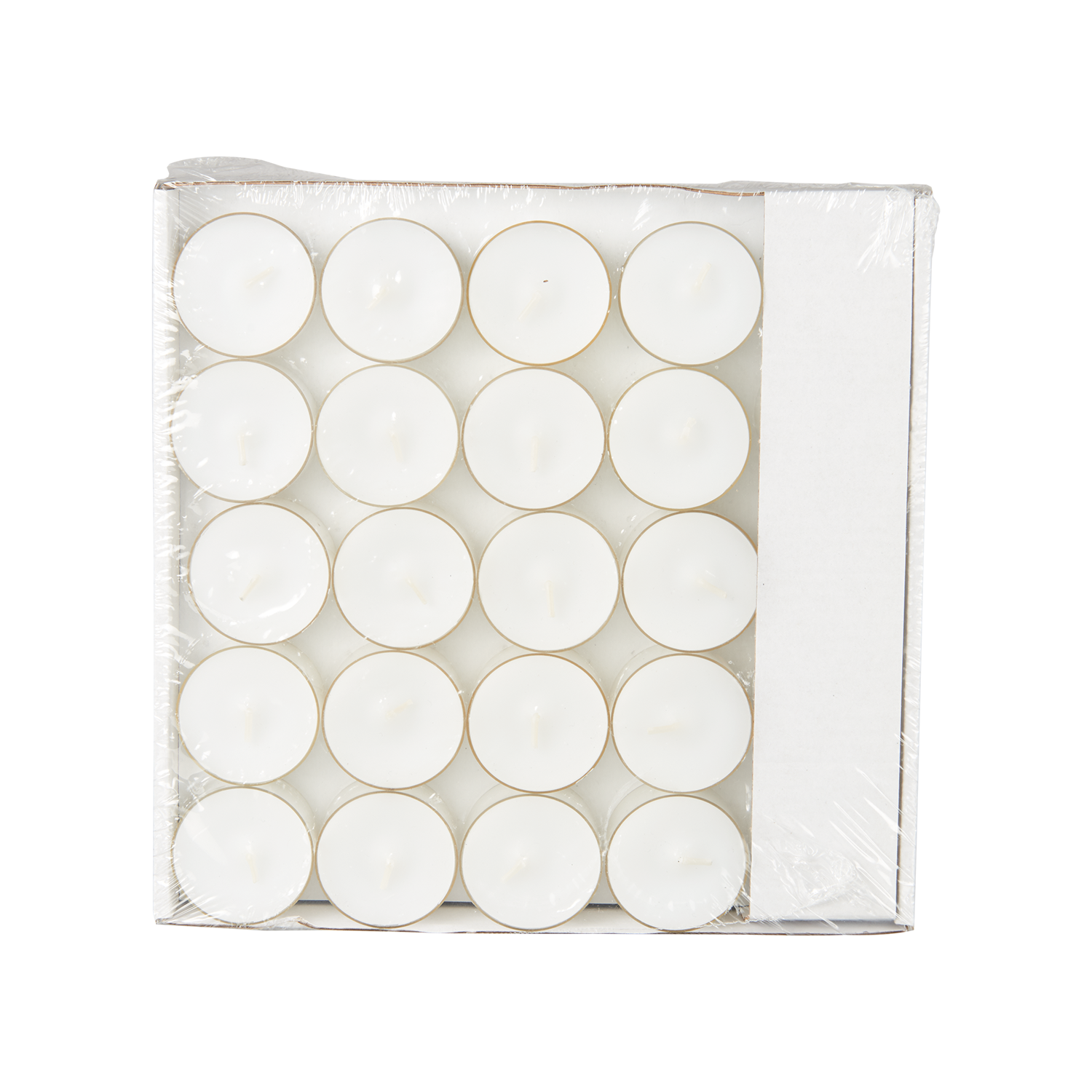 TEA LIGHTS Värmeljus, 50-pack, Vit 2