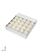 TEA LIGHTS Värmeljus, 50-pack, Vit