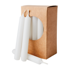 WHITE Julgransljus, 20-pack, Vit