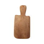 ARVID Dekorationsfat i teakrot med handtag och upphängningshål, ca 40 × 20 × 2 cm