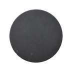 EBONY Fat L, Rund, Svart