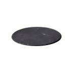 EBONY Fat L, Rund, Svart