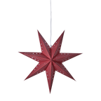 UNI Adventsstjärna, M, Röd