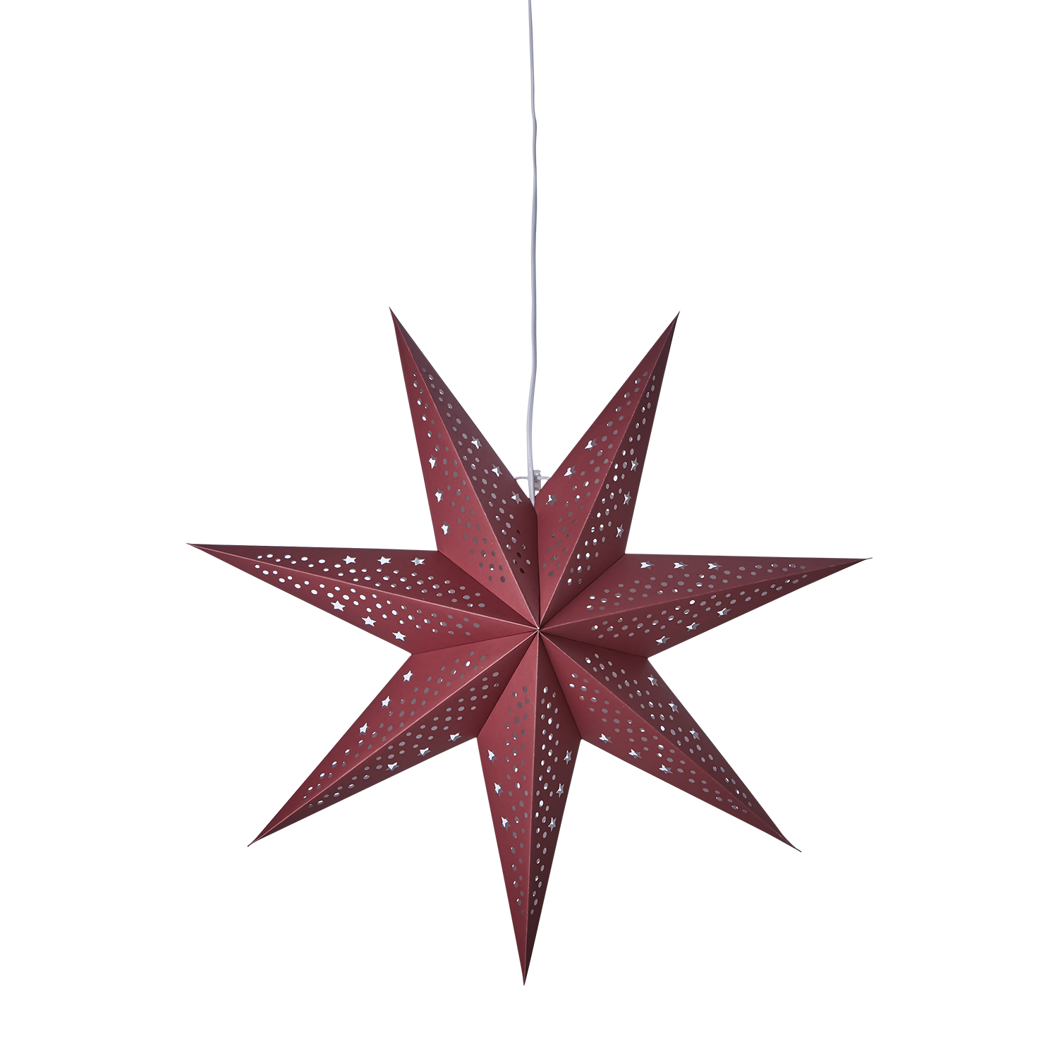 UNI Adventsstjärna, M, Röd