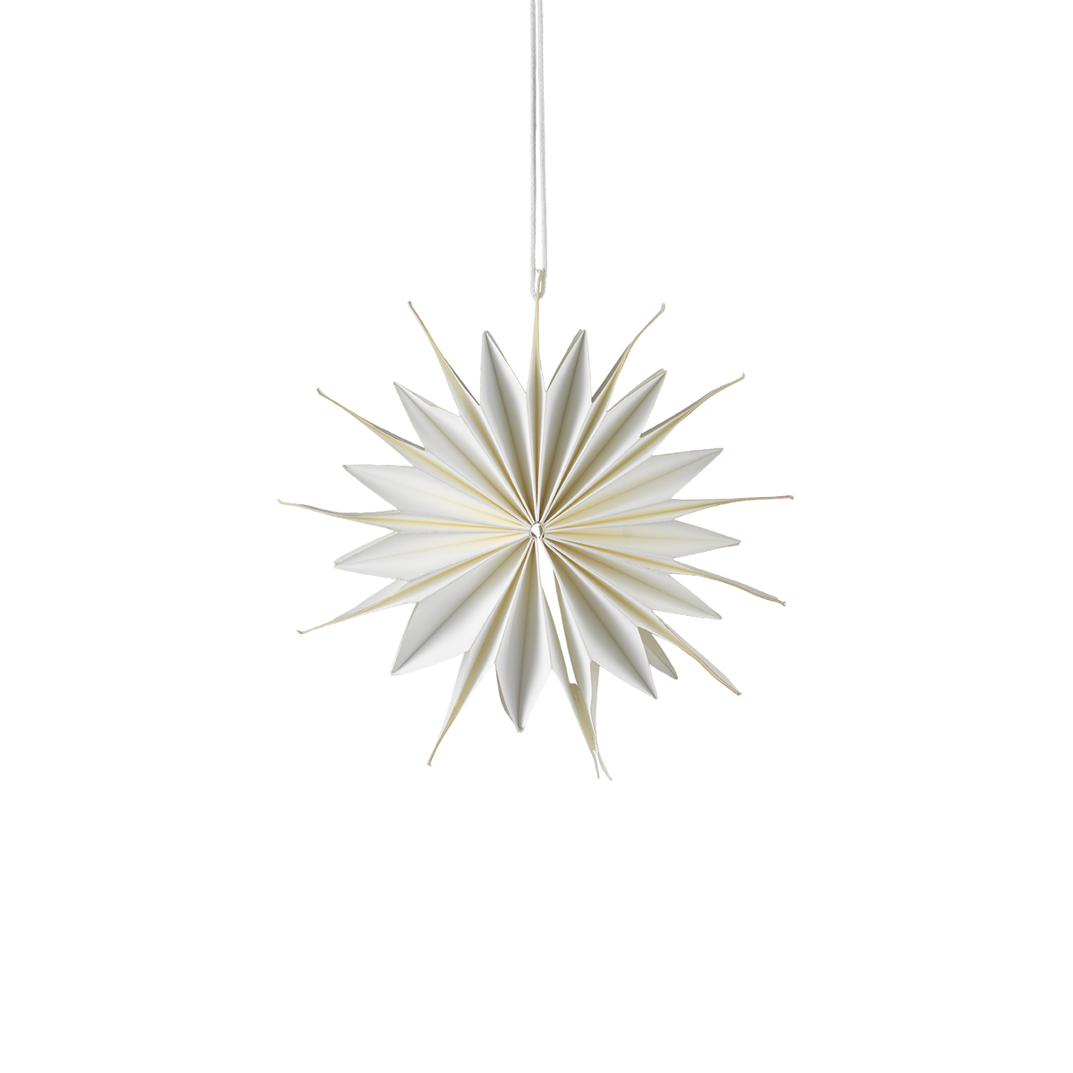 UNI Julgransdekoration, Vit, 15 cm