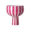 CIRCUS Skål på fot, Rosa/vit