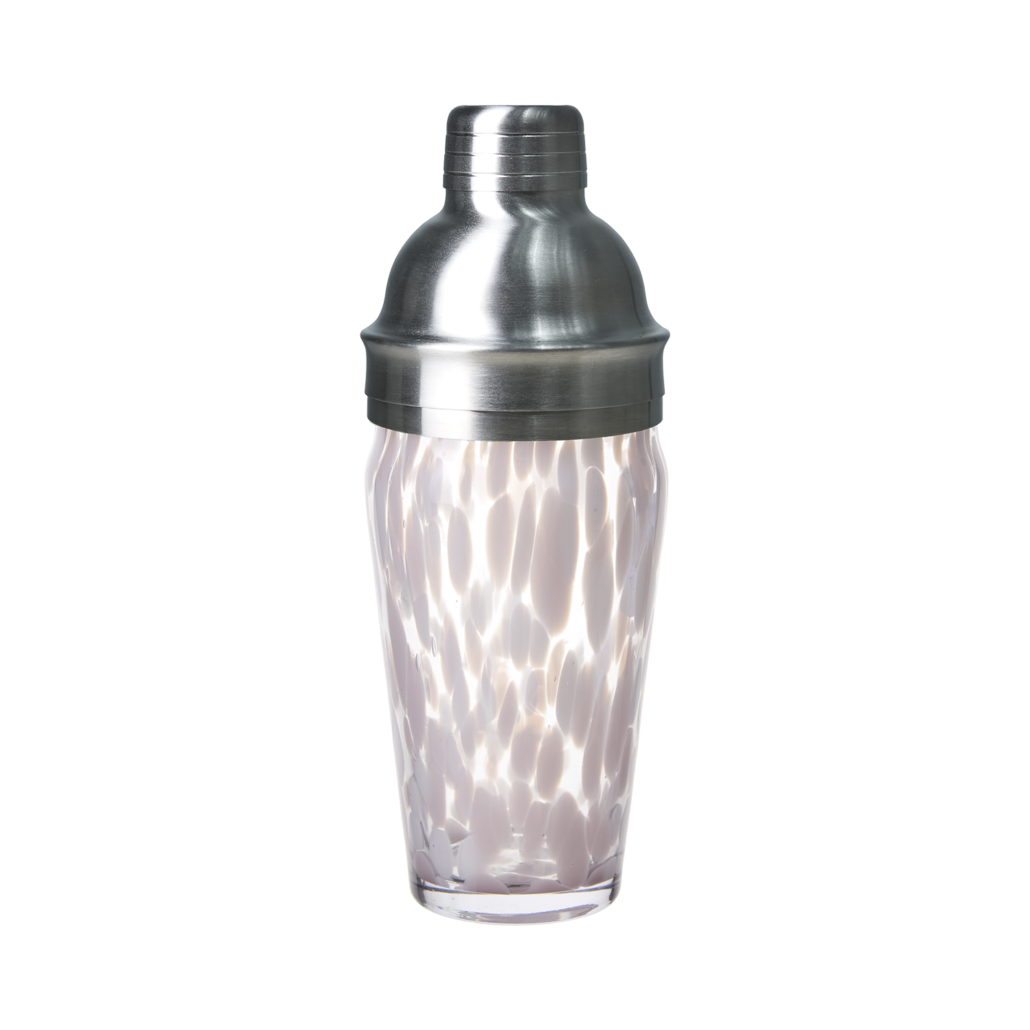 COCKTAIL Shaker, Klar/rosa