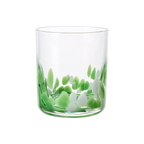 COCKTAIL Glas, Klar/grön