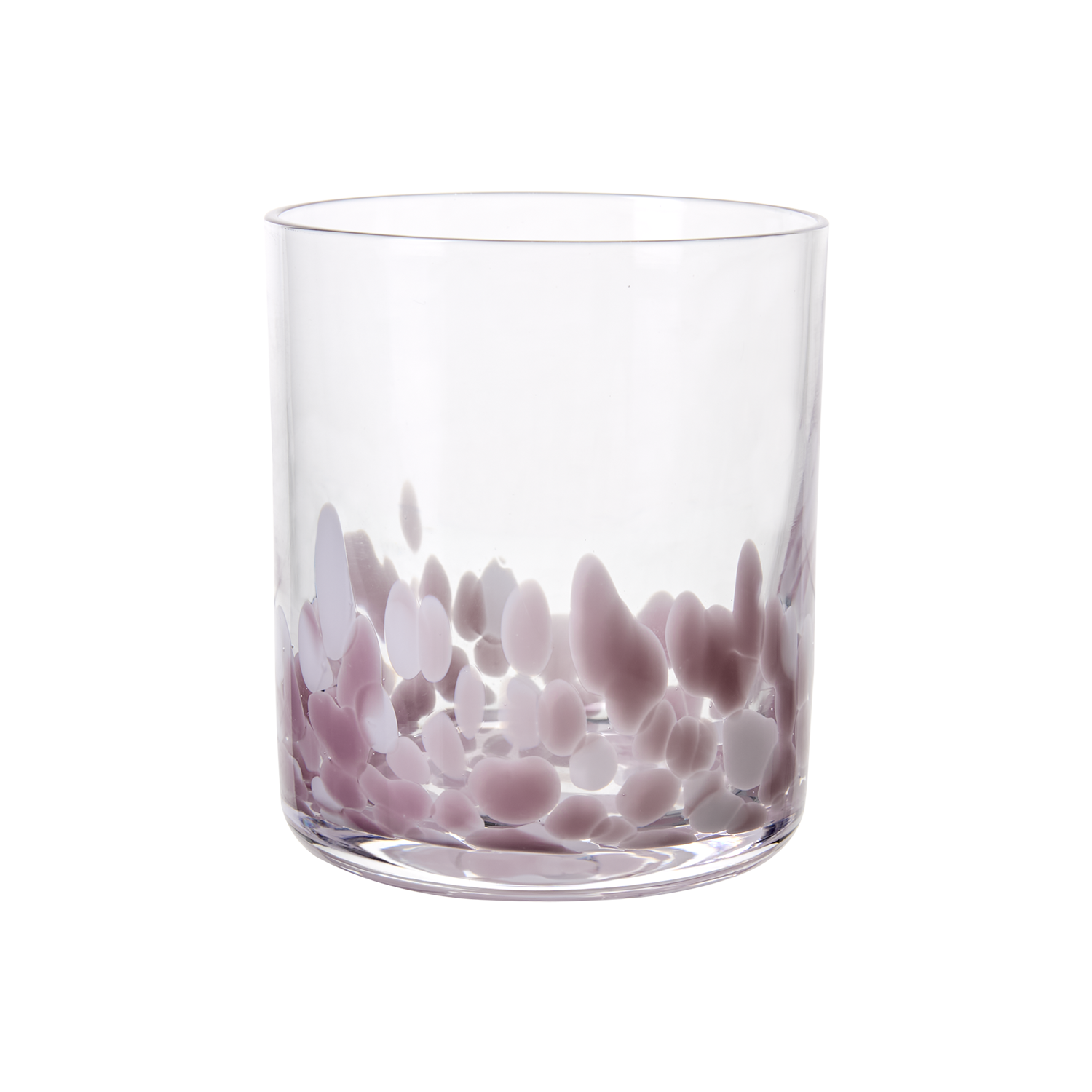 COCKTAIL Glas, Klar/rosa